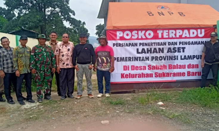 Pemprov Lampung Tertibkan Aset Lahan di Sabah Balau, Warga Diminta Kosongkan Lokasi