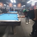 Jelang Turnamen Billiar Open Handicap di Bandar Lampung Sejumlah Atlet Berlatih Di Rumah Biliar Opera