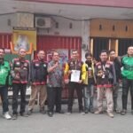 Komunitas Ojek Online GASMAL (Gabungan Shalter Mitra Armada Online) Laksanakan Pemilihan Ketua Baru