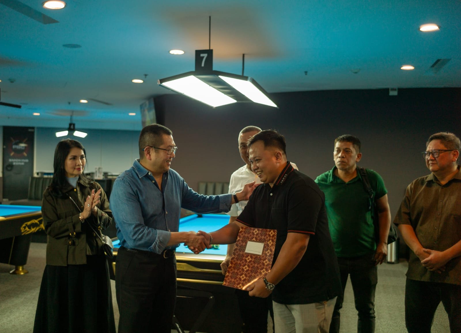 Hary Tanoesoedibjo Serahkan SK POBSI Lampung, Taufan Aditya Irana Siap Angkat Prestasi Biliar