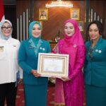 Ketua TP. PKK Provinsi Lampung Lantik Ketua TP. PKK dan Ketua Pembina Posyandu Kabupaten Lampung Selatan