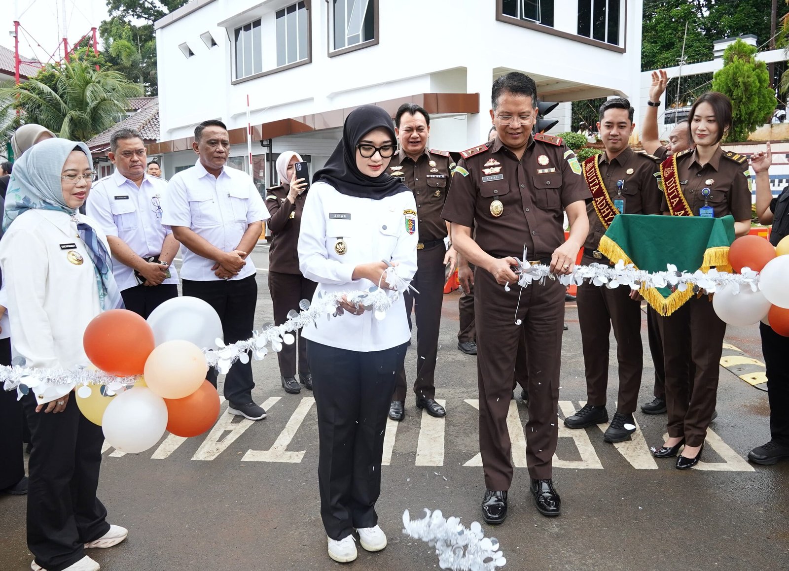 Wagub Jihan Nurlela Dukung Pelaksanaan Bazar Pasar Murah Ramadan Kejaksaan Tinggi Lampung
