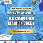SMK 6 B.lampung Gelar Uji Kompetensi Keahlian (UKK) untuk Siswa Kelas 12 Tahun Pelajaran 2024/2025