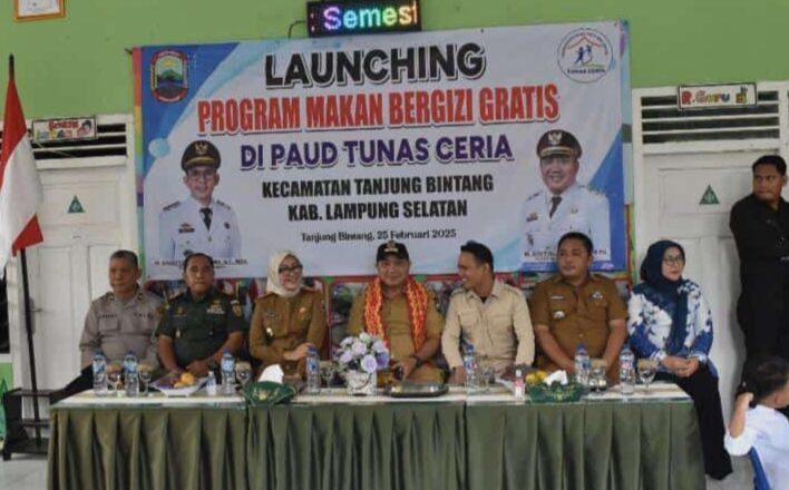 Pemkab Lampung Selatan Luncurkan Program Makan Bergizi Gratis di PAUD Tunas Ceria