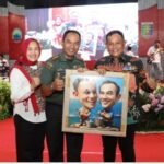 Suasana Haru Warnai Upacara Pelepasan Bupati dan Wakil Bupati Lampung Selatan