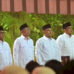Rahmat Mirzani Djausal Pimpin Pembacaan Teks Pancasila di HUT ke-17 Gerindra di Hadapan Presiden Prabowo Subianto