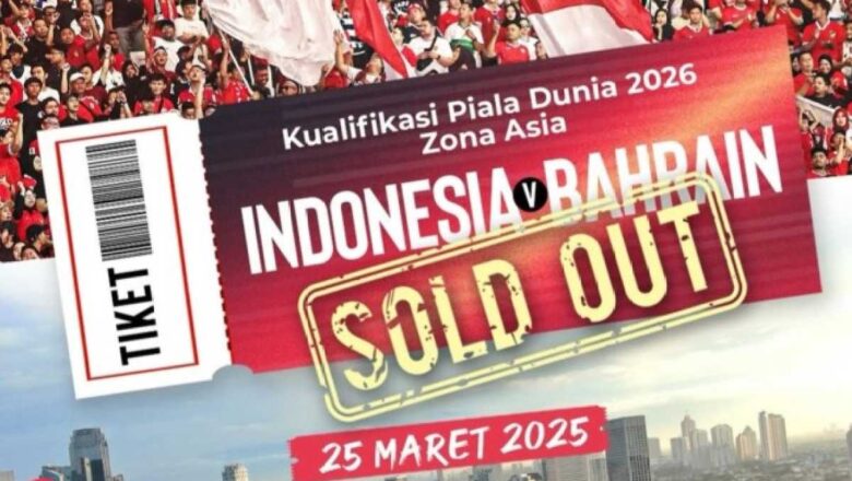 Tiket Timnas Indonesia vs Bahrain Ludes, SUGBK Siap Membara