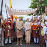 Gubernur Lampung Resmi Tempati Mahan Agung, Gelar Prosesi Adat Ngantak Gubernur Buka Belangan