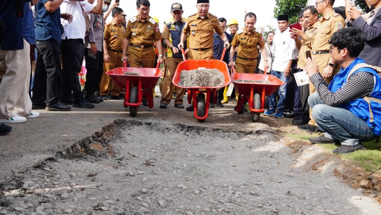 Groundbreaking Jalan Kotabumi – Bandar Abung, Awali Komitmen Gubernur Rahmat Mirzani Tingkatkan Pembangunan Infrastruktur di Provinsi Lampung