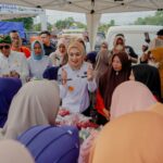 Tinjau Pasar Murah di Lampung Tengah, Wagub Jihan Pastikan Stok Pangan Aman dan Harga Terjangkau