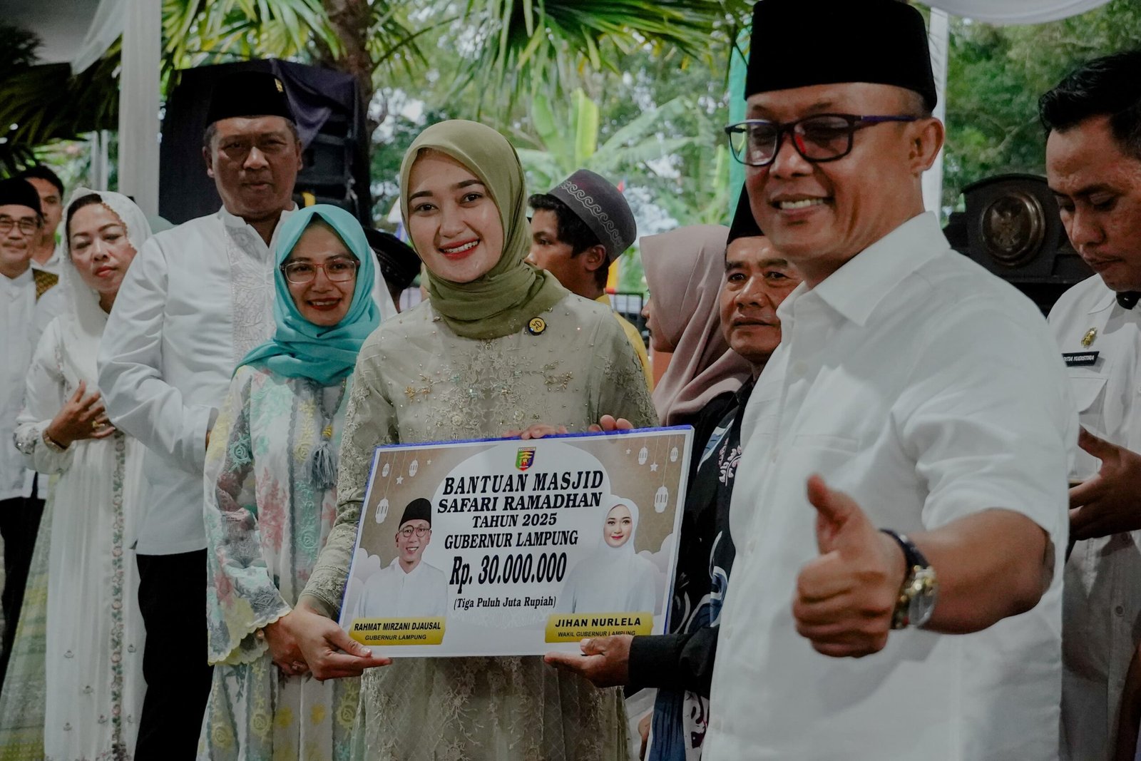 Safari Ramadan di Lampung Tengah, Wagub Jihan Nurlela Ajak Warga Bersinergi untuk Pembangunan Provinsi Lampung