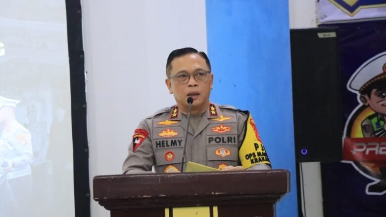 Pengamanan Ketat di Titik Keberangkatan Pemudik oleh Polda Lampung