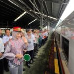 Wagub Jihan Nurlela Lepas Mudik Gratis, 1.700 Pemudik Berangkat dengan Kereta Api