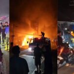 Kebakaran Hebat di Pajar Bulan Hanguskan Dua Ruko Jelang Lebaran