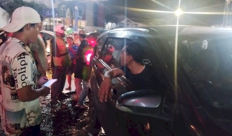 Pengemudi Ojol Dibacok di Perempatan Sultan Agung, Pelaku Diamankan Polisi