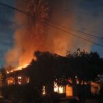 Kebakaran di Tanjung Baru, Bandar Lampung Hanguskan Rumah Warga, Dua Keluarga Kehilangan Tempat Tinggal