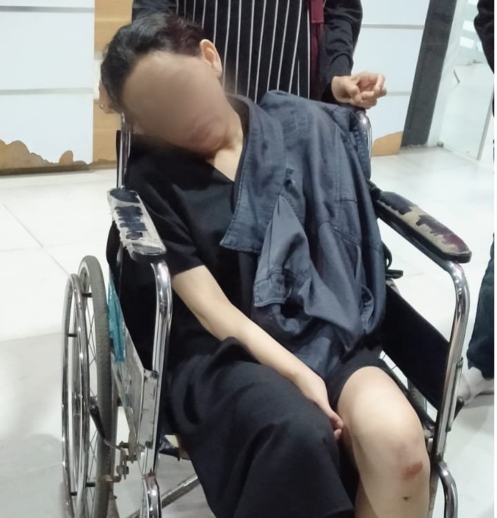 Wanita Muda Dianiaya Saat Idulfitri di Bandar Lampung