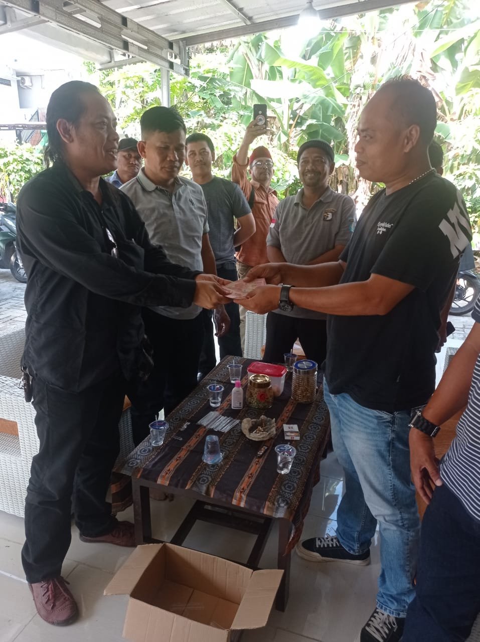 DPD PETIR Bandar Lampung Bantu Anggota Korban Kebakaran