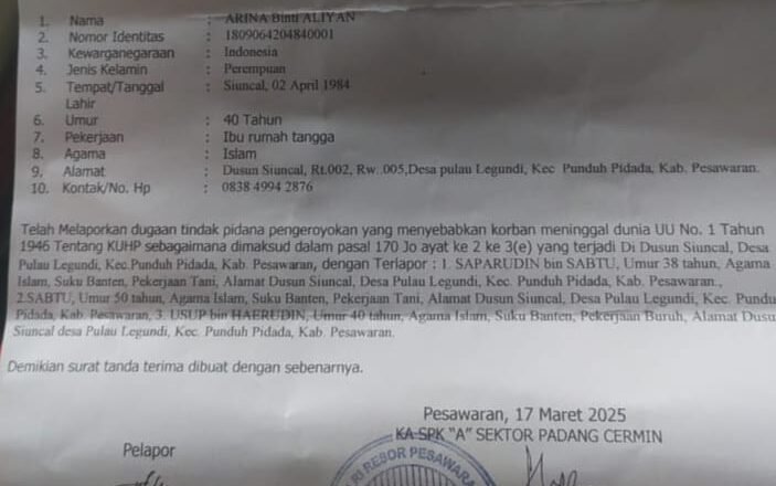 Tragedi Legundi: Bau Kotoran Kambing Berujung Nyawa, Misteri Kematian Mang Iyan—Jasadnya Dibuang ke Laut