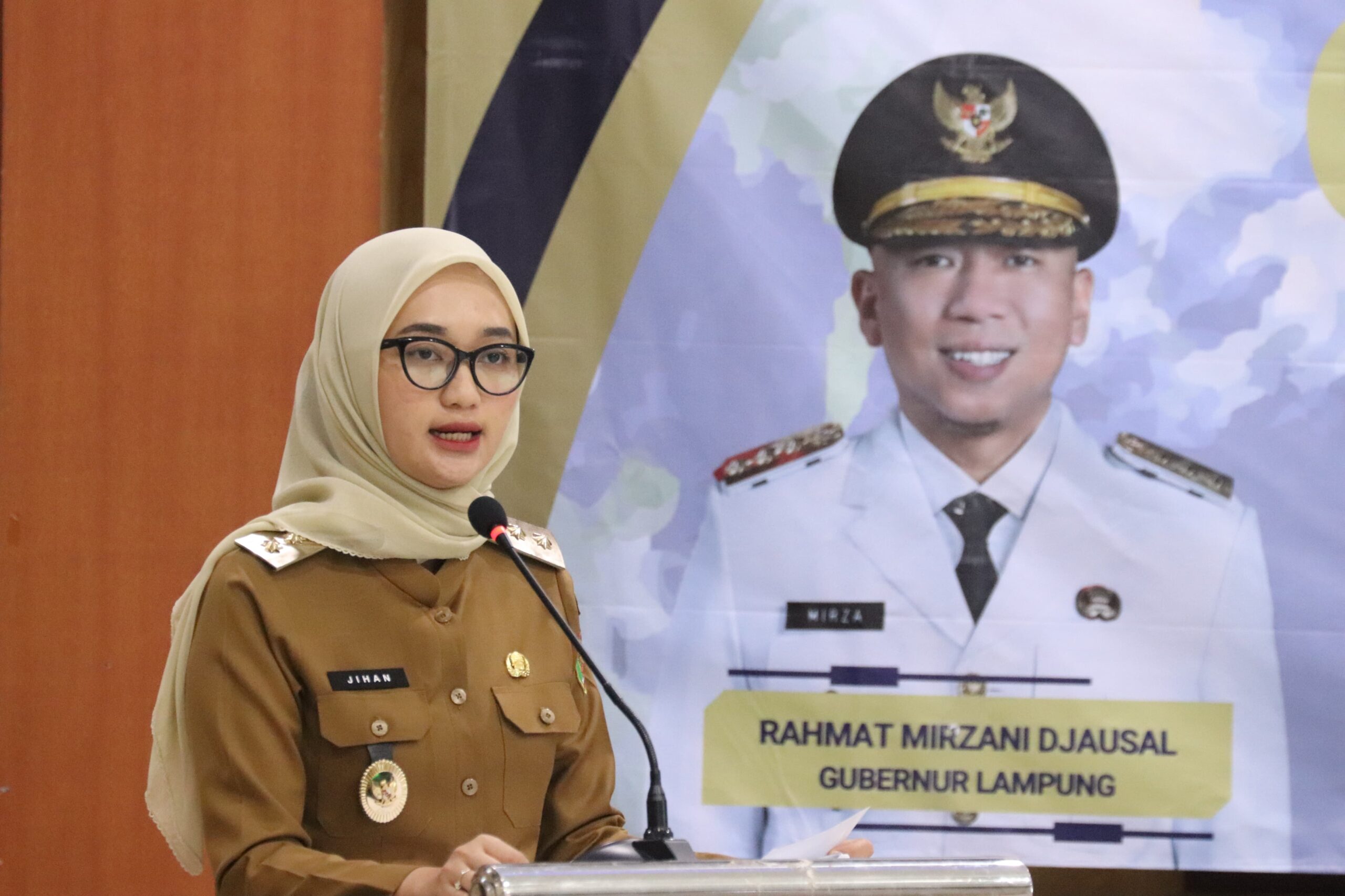 Sinergi Menuju Indonesia Emas, Wagub Jihan Tekankan Pembangunan Lampung Berbasis Lingkungan dan Ketangguhan Bencana