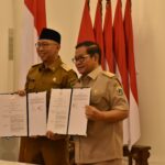 Pemerintah Provinsi Lampung Dan DKI Jakarta Menandatangani MoU Strategis Untuk Adopsi Aplikasi JAKI Dan Penguatan Distribusi Pangan Antar Provinsi