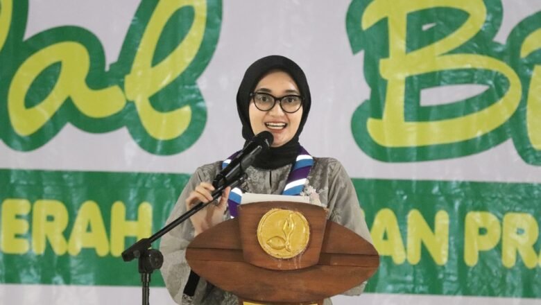 Wagub Lampung Jihan Nurlela Dukung Pembinaan Generasi Muda Melalui Kegiatan Pramuka Dalam Halal Bihalal Kwarda di Lampung Timur