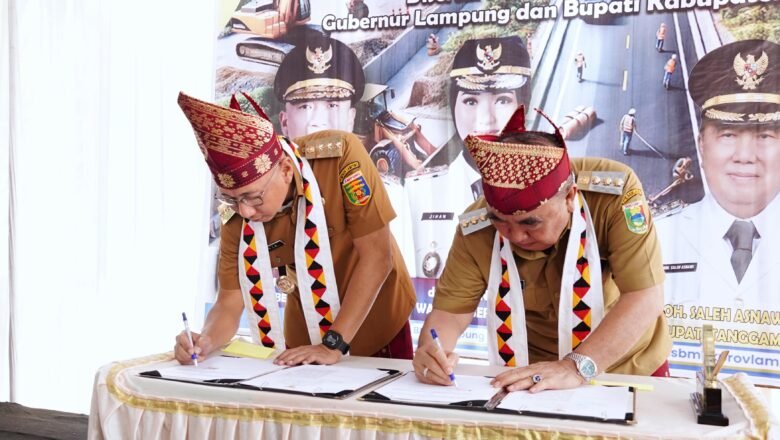 Percepat Pembangunan, Gubernur Lampung Resmikan Perbaikan Infrastruktur Tanggamus