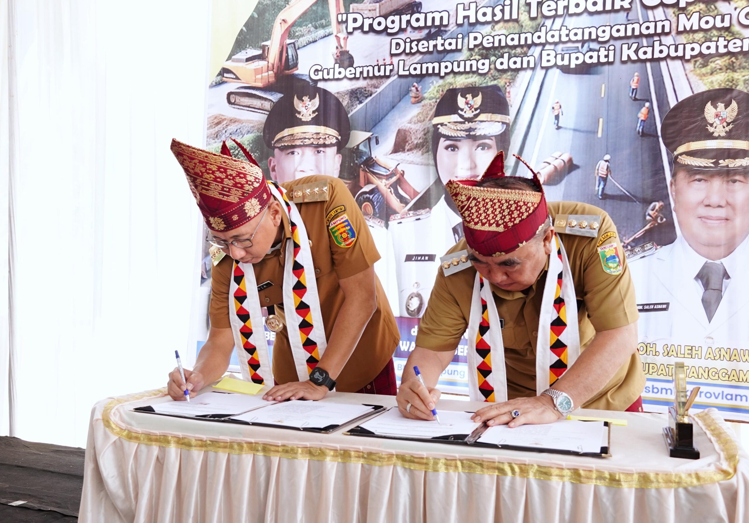 Percepat Pembangunan, Gubernur Lampung Resmikan Perbaikan Infrastruktur Tanggamus