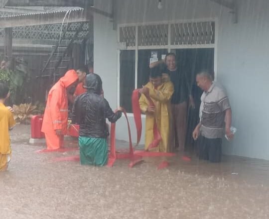 Banjir Rendam Negeri Olok Gading, Warga Minta Solusi Cepat