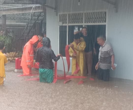 Banjir Rendam Negeri Olok Gading, Warga Minta Solusi Cepat