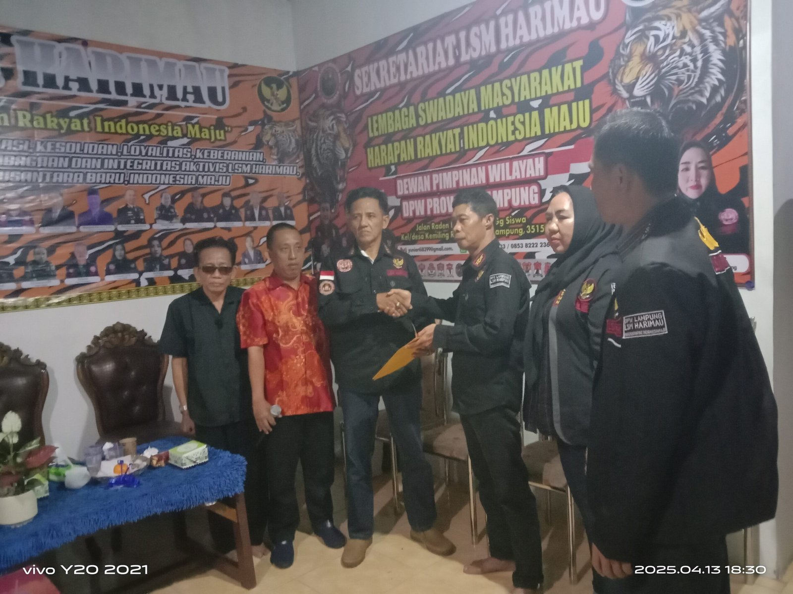 LSM Harimau Lampung Gelar Halal Bihalal Jaga Solidaritas