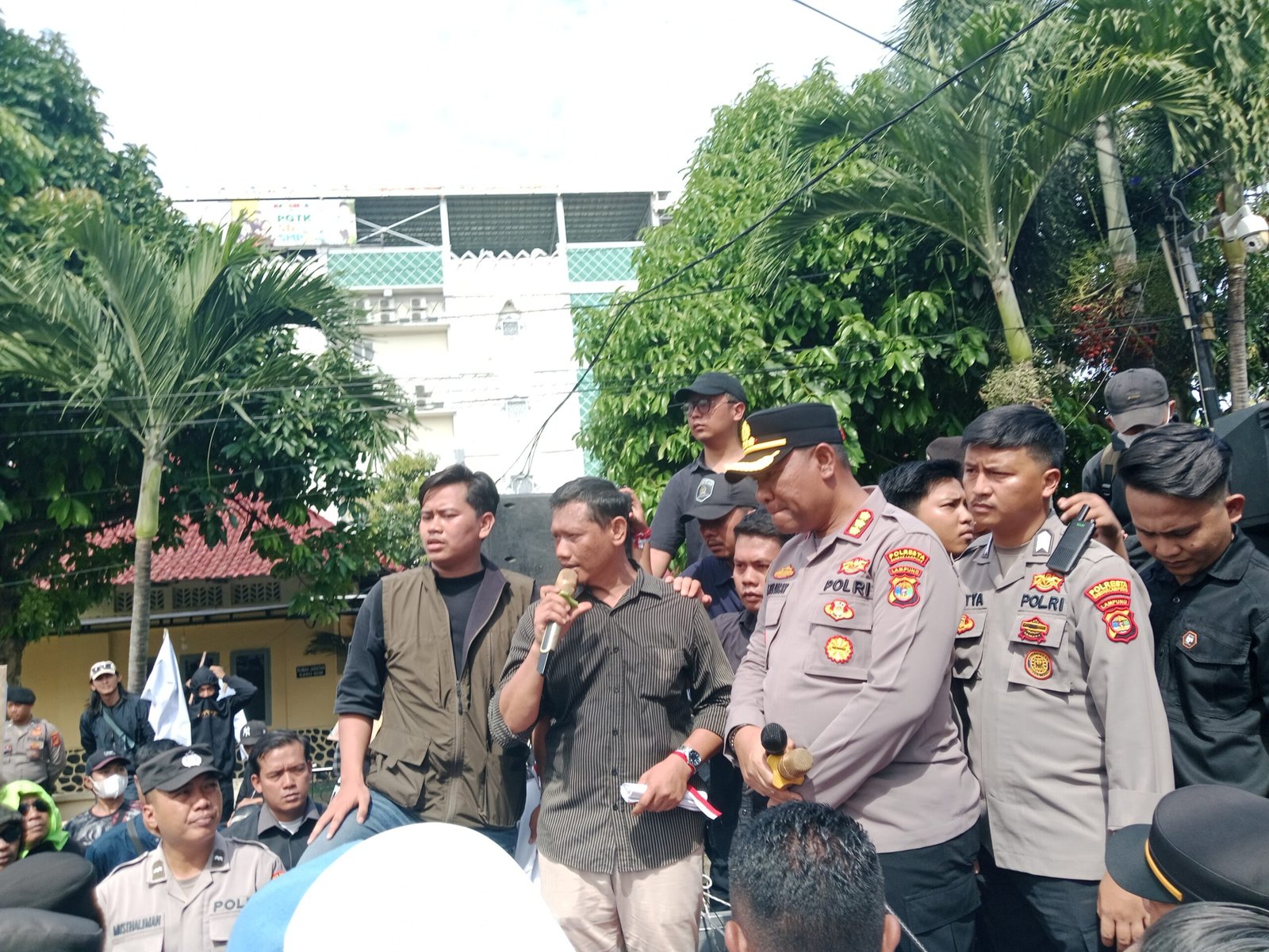 Mahasiswa Dan AMP3L Desak Kapolresta Tindak Dugaan Pemalsuan Akta Yayasan Universitas Malahayati