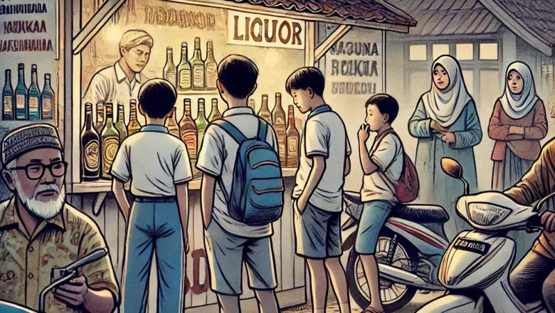 Peredaran Miras di Jati Agung Marak, Remaja Jadi Korban