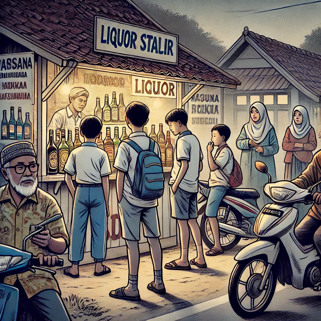 Peredaran Miras di Jati Agung Marak, Remaja Jadi Korban