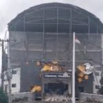 Bagian Gedung DPRD Pesawaran Ambruk, Diduga Akibat Cuaca Ekstrem