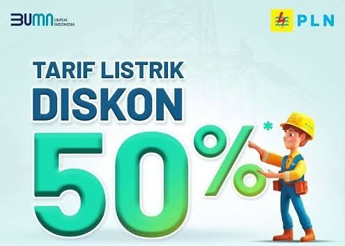 Diskon Tarif Listrik 50% Kembali Mulai 5 Juni 2025, Cek Cara Dapatnya