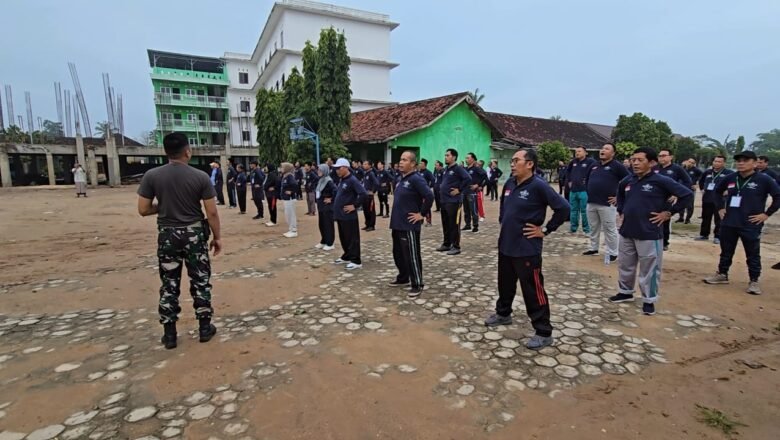 Semangat Subuh di PMKNU 2025 Lamsel: Senam Pagi Bangkitkan Energi Kader NU