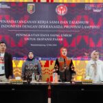 Kolaborasi Dekranasda dan Pos Indonesia Majukan UMKM Lampung