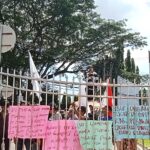LANTANG dan Warga Demo di Kejati Lampung, Desak Audit Dugaan Korupsi Anggaran Lampung Utara