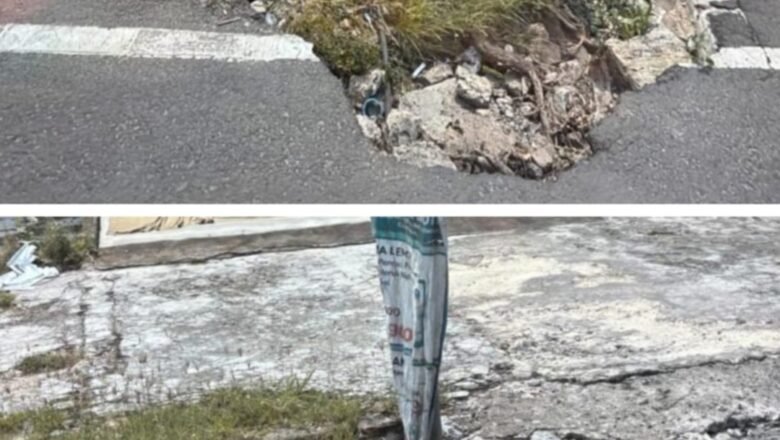 Warga Geram Jalan Rusak di Pahoman Tak Diperbaiki, Padahal Dekat Rumah Dinas Wali Kota