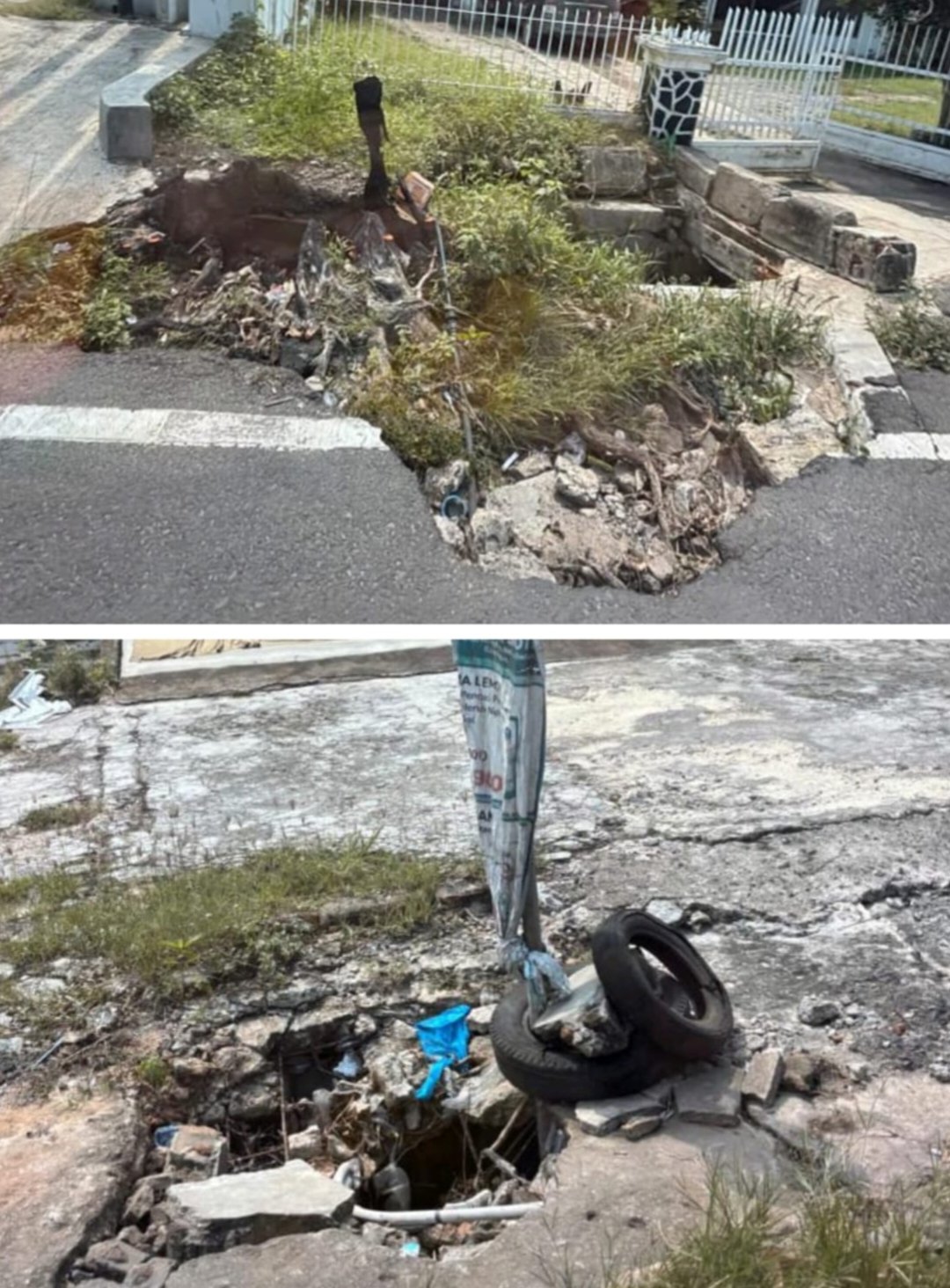 Warga Geram Jalan Rusak di Pahoman Tak Diperbaiki, Padahal Dekat Rumah Dinas Wali Kota