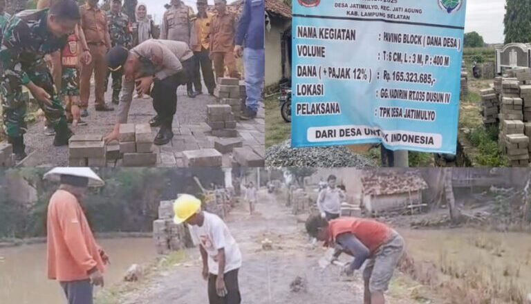 Pemerintah Desa Jatimulyo Realisasikan Dana Desa 2025