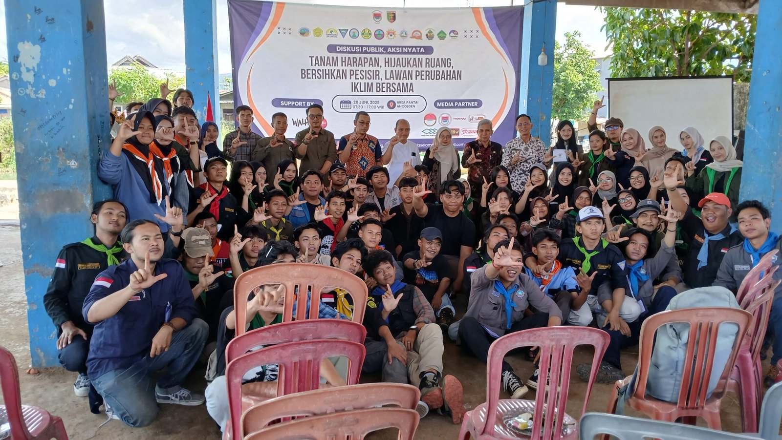 PKD Mapala Se-Lampung Gaungkan Aksi Nyata Lawan Krisis Iklim di Hari Lingkungan Hidup 2025