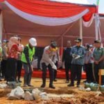 Kapolda Lampung Resmikan Groundbreaking Gudang Ketahanan Pangan Berkapasitas 18.000 Ton