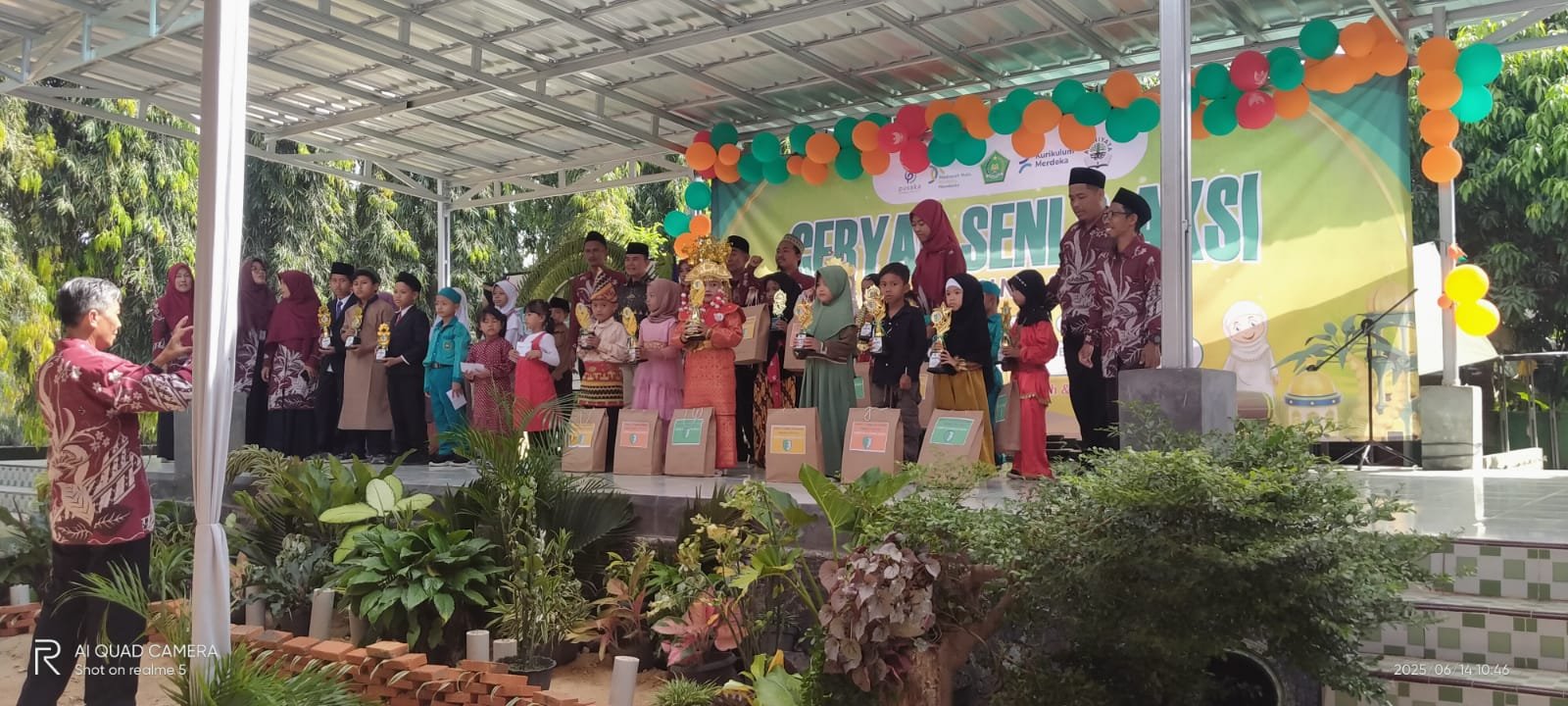 Perpisahan Siswa MIN 2 Lampung Selatan dan Peresmian Fasilitas