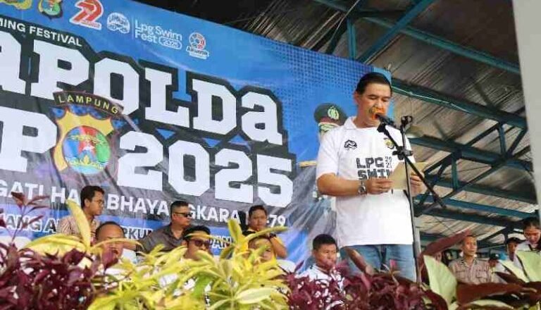 Festival Renang Kapolda Lampung Cup 2025 Gaet 2.200 Atlet Muda