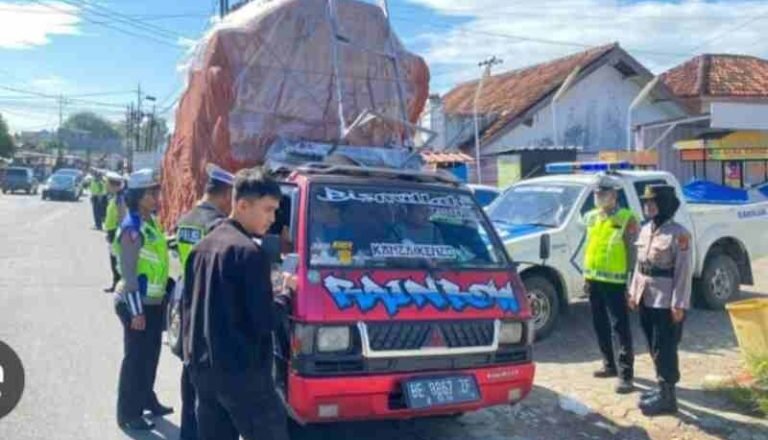 Ditlantas Lampung Jaring 693 Kendaraan ODOL Selama Juni 2025