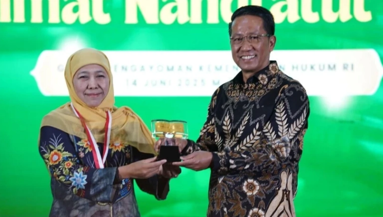 Menkumham Gandeng Muslimat NU Dirikan Posbakum Desa