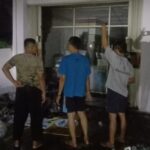 Genset Meledak Picu Kebakaran di Depan Indomaret Kemiling