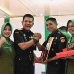 Danrem 043/Gatam Pimpin Sertijab Enam Dandim Baru di Lampung